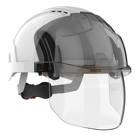 EVO VISTASHIELD WHITE / SMOKE VENTED