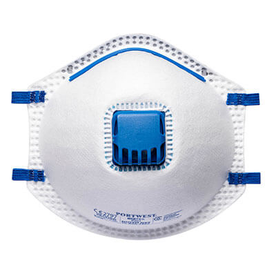 P201 FFP2 VALVED RESPIRATOR (BOX OF 10)