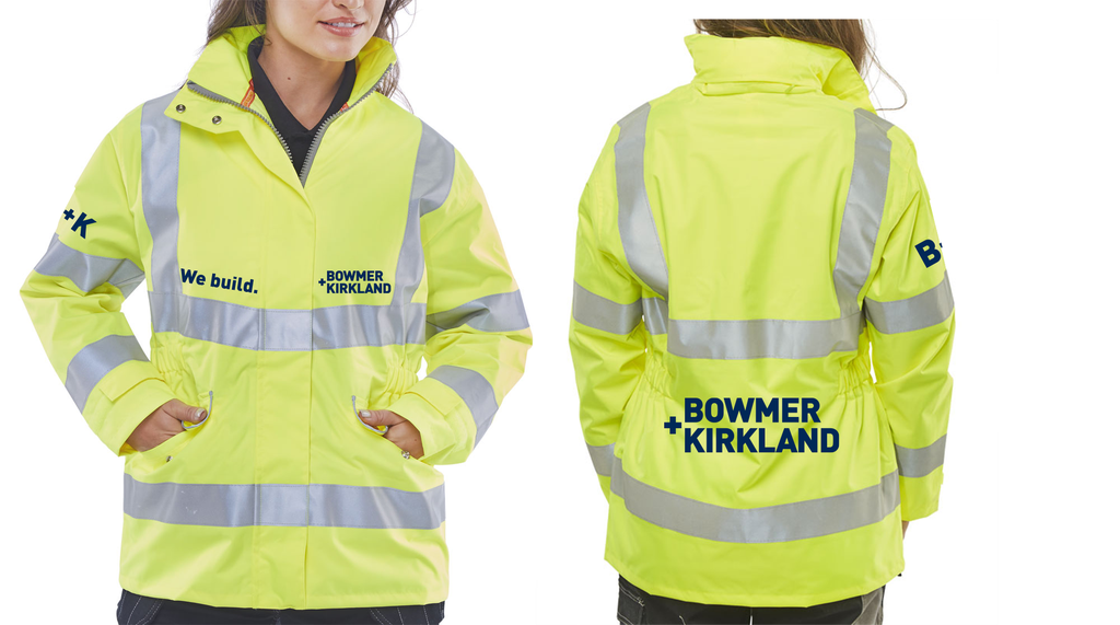 LADIES EXEC HI VIS JKT SY