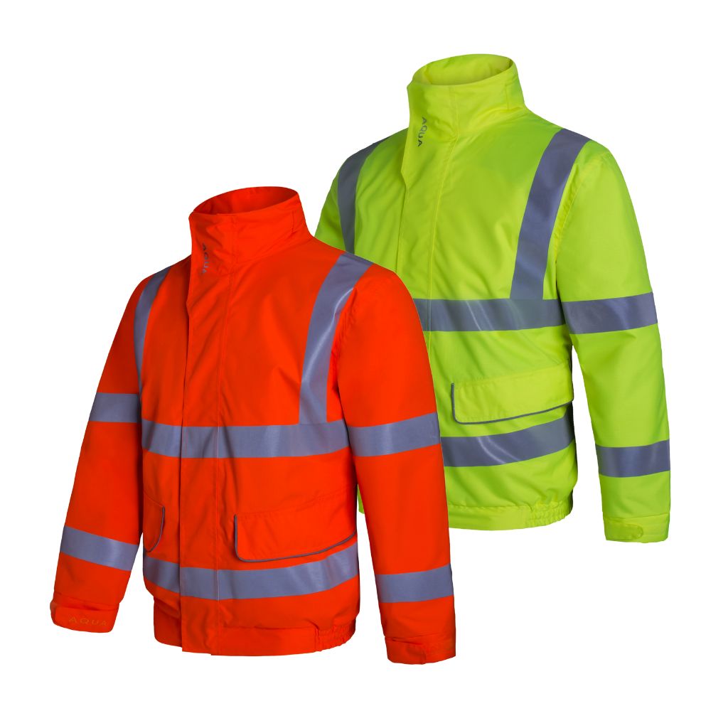 HI-VIS RIPSTOP BREATHABLE BOMBER JACKET