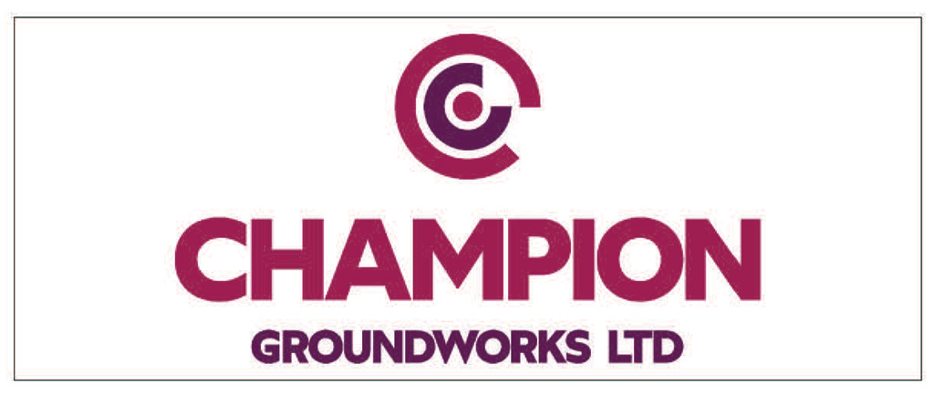 CHAMPION GROUNDWORKS LTD FFS 79 150 X 60MM VINYL C/W CLEAR LAMINATE