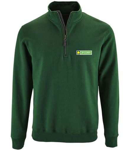 SOL'S STAN CONTRAST ZIP NECK SWEATSHIRT 02088