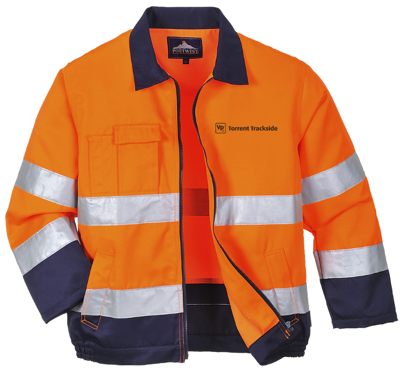 TX70 MADRID HI-VIS CONTRAST BOMBER JACKET