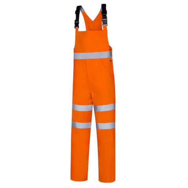 AQUA HI-VIS BIB & BRACE OVERTROUSER