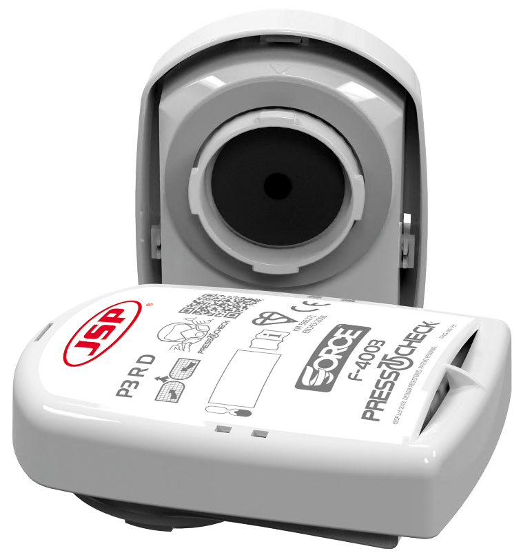 EN143 PRESS TO CHECK P3 FILTERS (PACK OF 2) POWDERS ONLY- BMN990-001-700