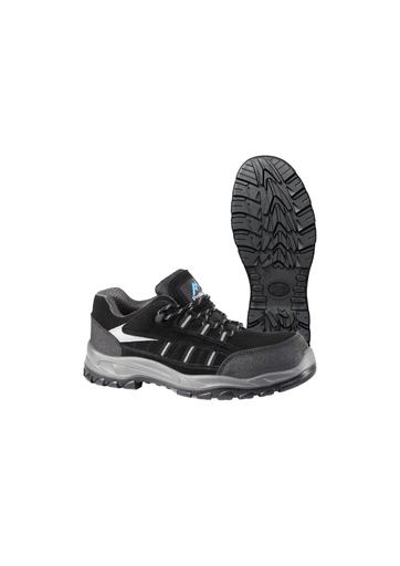 [FW314-0000-005-3] PM4040 METAL FREE TRAINER SHOE S3 (NO LOGO, BLACK, SIZE 3)