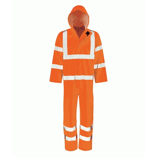 [BS121] HI VIS WATERPROOF COVERALL